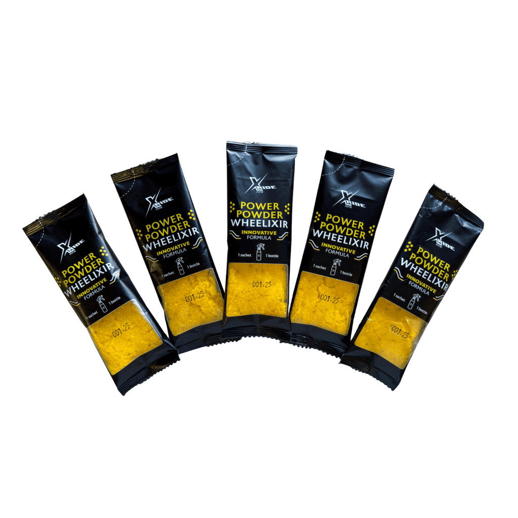 Xzone® Ride Power Powder Wheelixir – poudre pour le nettoyage des roues et jantes