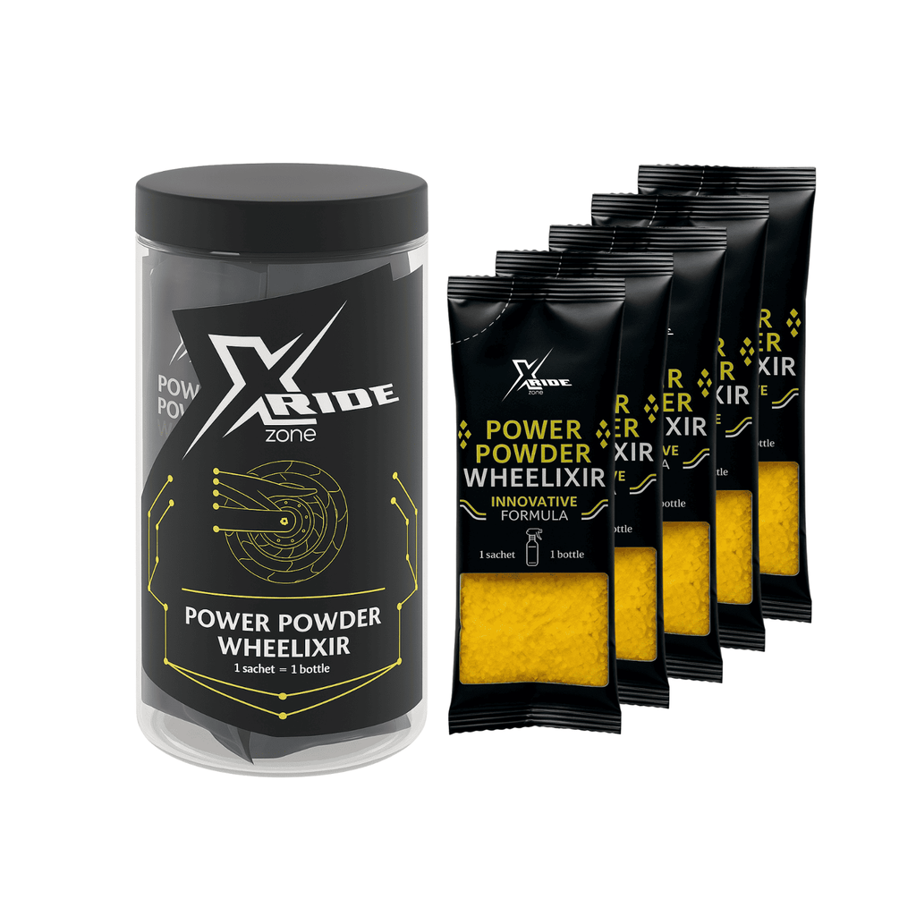 Xzone® Ride Power Powder Wheelixir – poudre pour le nettoyage des roues et jantes