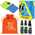 Xzone® Kit de voyage pour l’entretien du casque avec ions d’argent