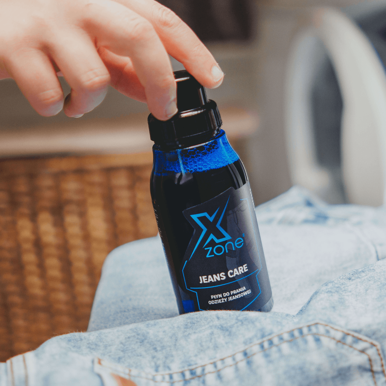 Xzone® Jeans Care – lessive pour denim et vêtements avec fibres aramides (Kevlar®)