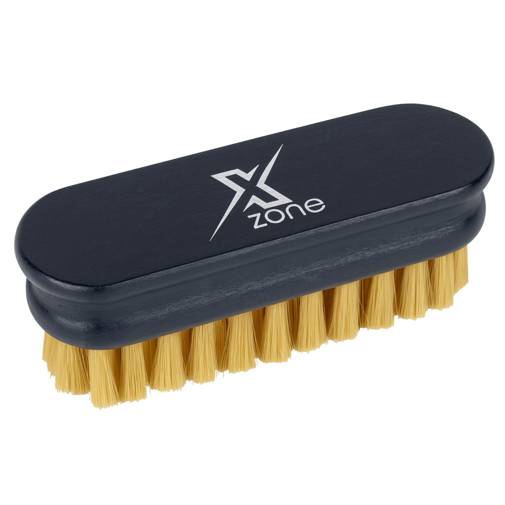 Xzone® Brosse de nettoyage pour vêtements en cuir – poils naturels, sûre pour le cuir