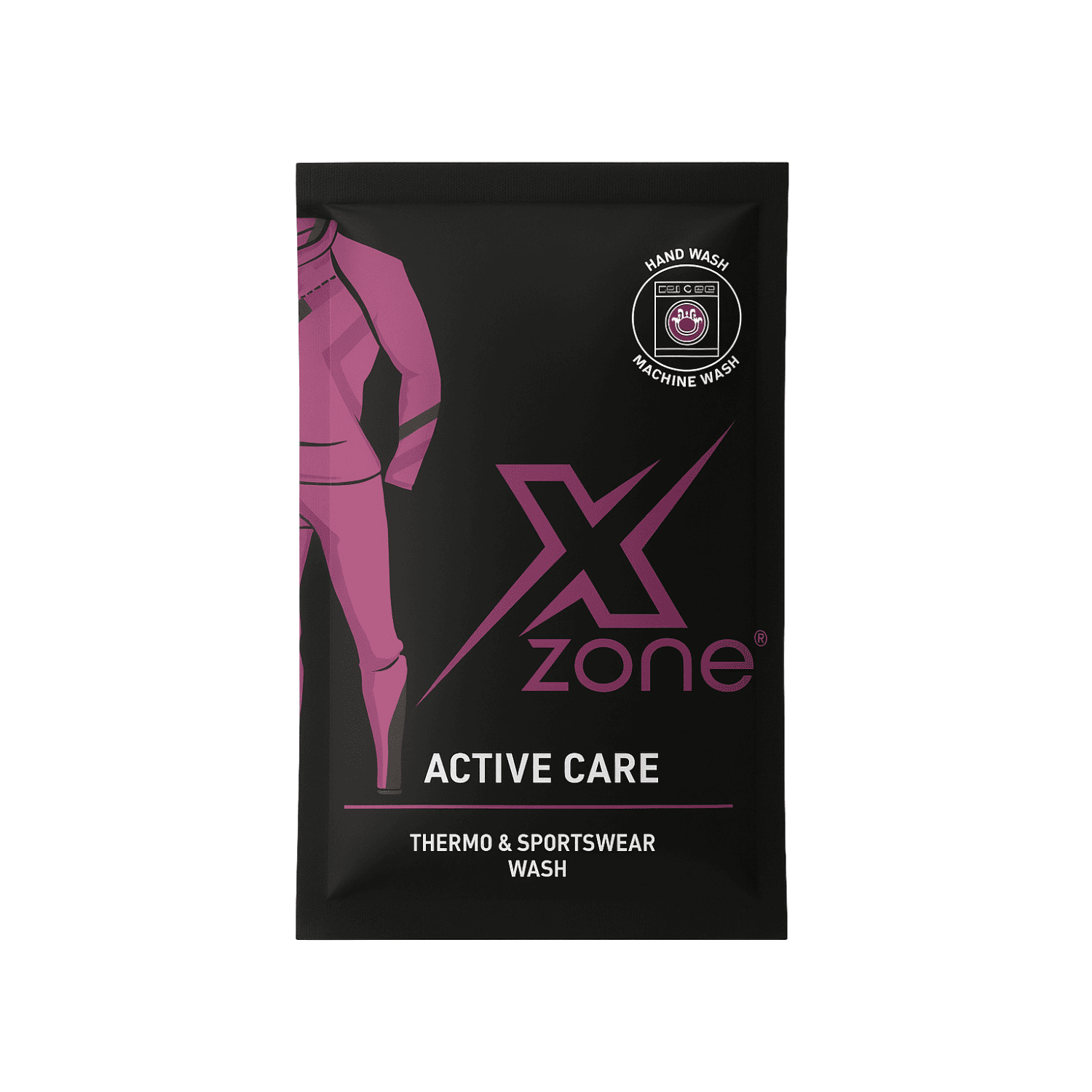Xzone® Active Care - détergent pour sous-vêtements thermiques et vêtements de sport - sachet
