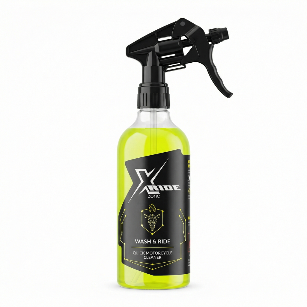 Xzone® Wash&Ride - Quick Waterless Motorcycle Cleaner - Nettoyant rapide pour moto sans eau